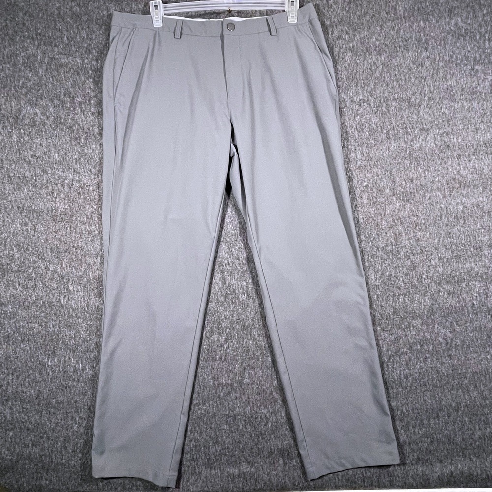 Puma Golf Mens Pants‎ Sz 38x32 Gray Lightweight Performance Pants